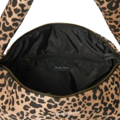 Studio Noos Tasche Cross Body Bag Cotton Brown Leopard