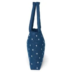 Studio Noos Tasche Denim Dark Blue White Hearts Mom-Bag