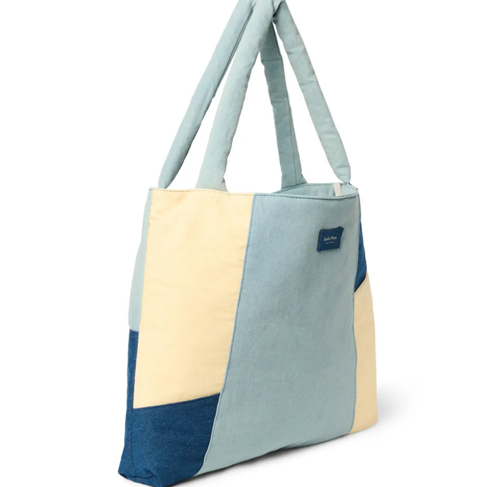 Studio Noos Tasche Denim Patchwork mom-bag