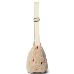 Studio Noos Tasche Fanny Pack Ecru Teddy Hearts Adult