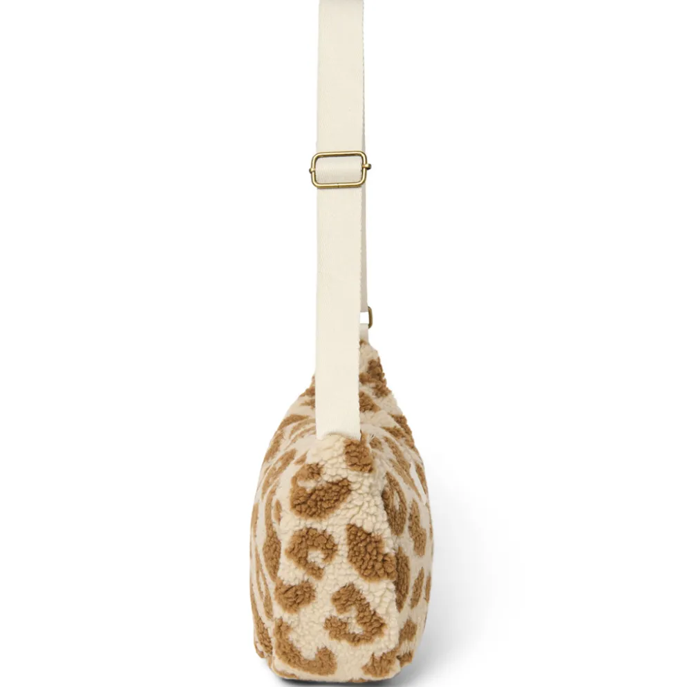 Studio Noos Tasche Fanny Pack Ecru Leopard Teddy Adult