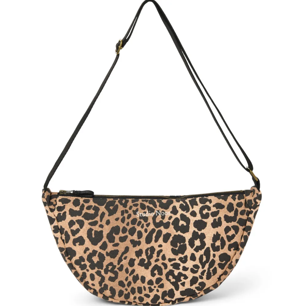 Studio Noos Tasche Fanny Pack Cotton Brown Leopard Adult