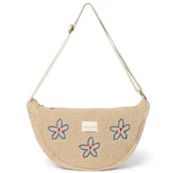 Studio Noos Tasche Fanny Pack Teddy Adult Ecru Flower Heart