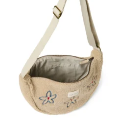 Studio Noos Tasche Fanny Pack Teddy Adult Ecru Flower Heart