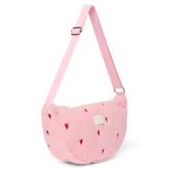 Studio Noos Tasche Fanny Pack Teddy Light Pink Hearts