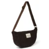 Studio Noos Tasche Fanny Pack Flannel Chalkstripe Brown