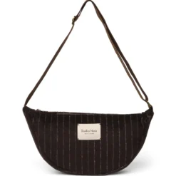 Studio Noos Tasche Fanny Pack Flannel Chalkstripe Brown