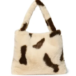 Studio Noos Tasche Faux Fur mom-bag Holy Cow
