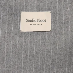 Studio Noos Tasche Flannel Chalkstripe Light Grey Mom-Bag