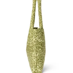 Studio Noos Tasche mom-bag Cotton Green Leopard