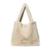 Studio Noos Tasche Neutral Faux Fur Mom Bag