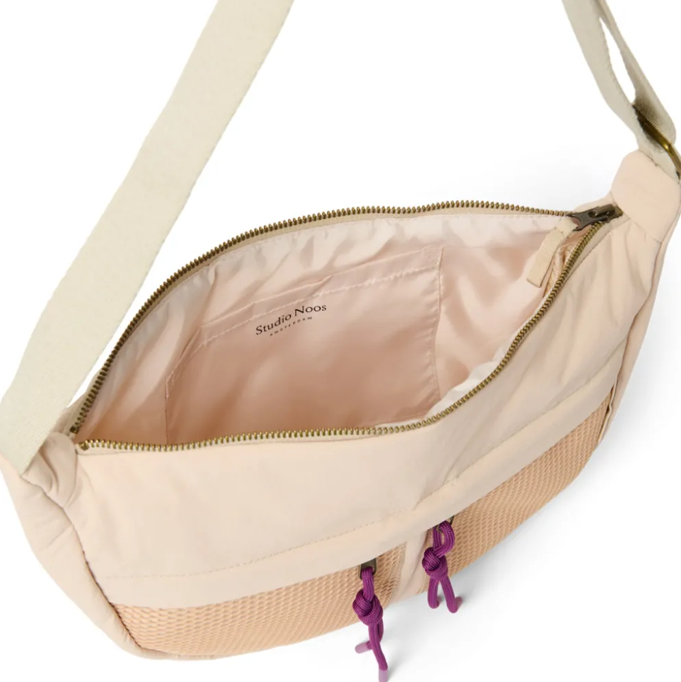Studio Noos Tasche Patchwork Adult Fanny Pack Oatmeal