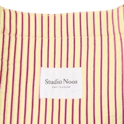 Studio Noos Tasche Poplin Striped mom-bag Butter Yellow