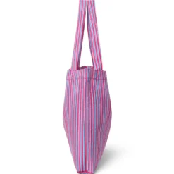Studio Noos Tasche Poplin Striped mom-bag Raspberry