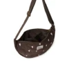 Studio Noos Tasche Puffy Adult Fanny Pack Brown Hearts