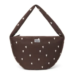 Studio Noos Tasche Puffy Cross Body Bag Brown Hearts