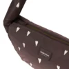Studio Noos Tasche Puffy Mini Cross Body Bag Brown Hearts