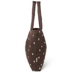 Studio Noos Tasche Puffy Mom Bag Brown Hearts