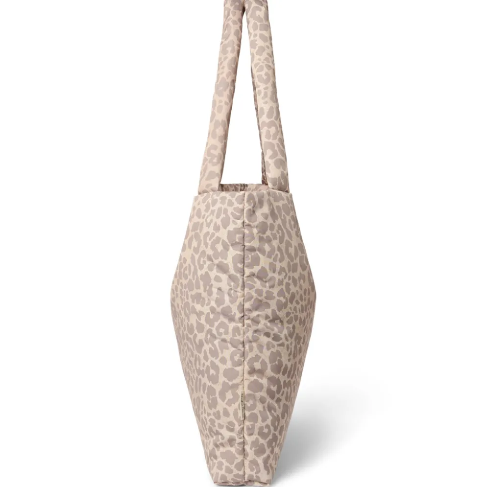 Studio Noos Tasche Puffy mom-bag Beige Leopard