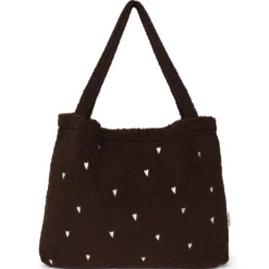 Studio Noos Tasche Teddy Chocolate Hearts Mom-Bag