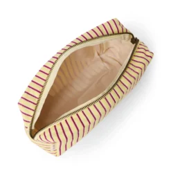 Studio Noos Täschchen Poplin Striped Butter Yellow