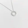 Susi Cala Kette mit Anhänger Hoop 'S' Sterlingsilber