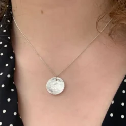 Susi Cala Kette mit Anhänger Moon Sterlingsilber