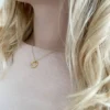 Susi Cala Kette mit Anhänger Sophie Twin 'S' Sterlingsilber vergoldet