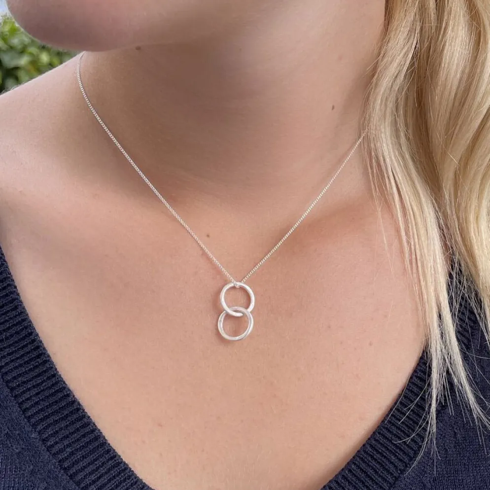 Susi Cala Kette mit Anhänger Twin 'S' Sterlingsilber