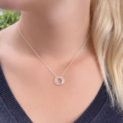 Susi Cala Kette mit Anhänger Twin 'S' Sterlingsilber