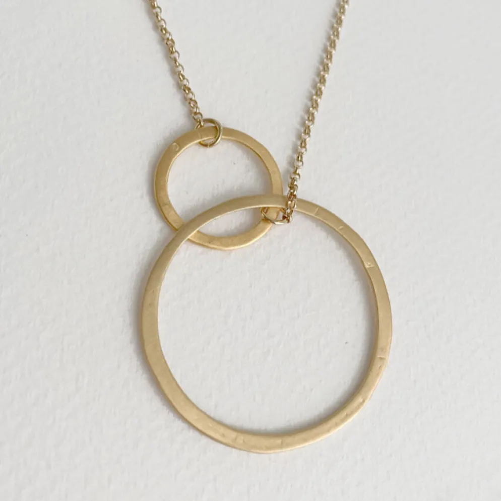 Susi Cala Lange Kette La Cala 'M' Sterlingsilber vergoldet