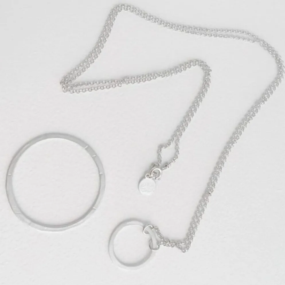 Susi Cala Lange Kette La Cala 'M' Sterlingsilber