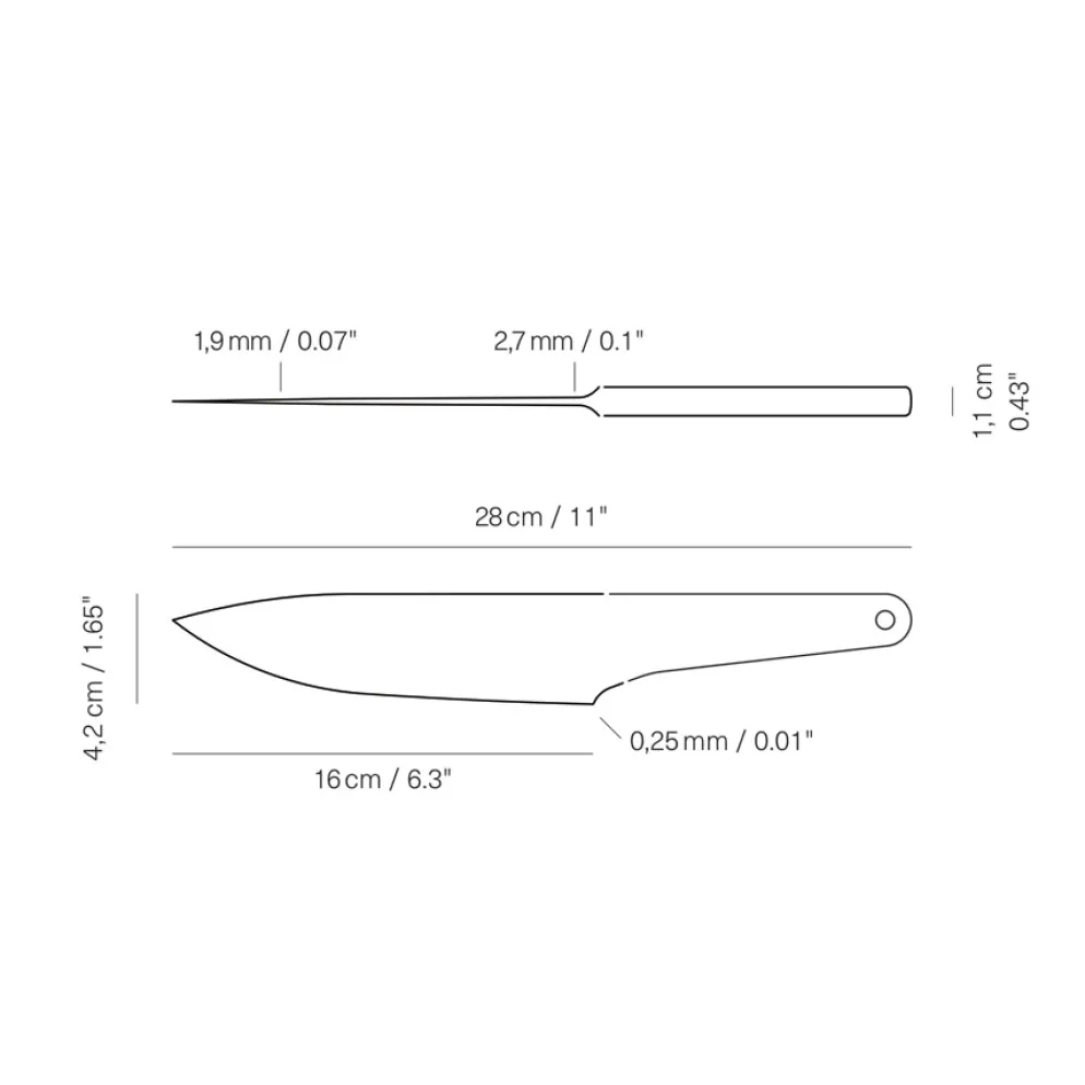 Veark Messer CK16 Chef's Knife