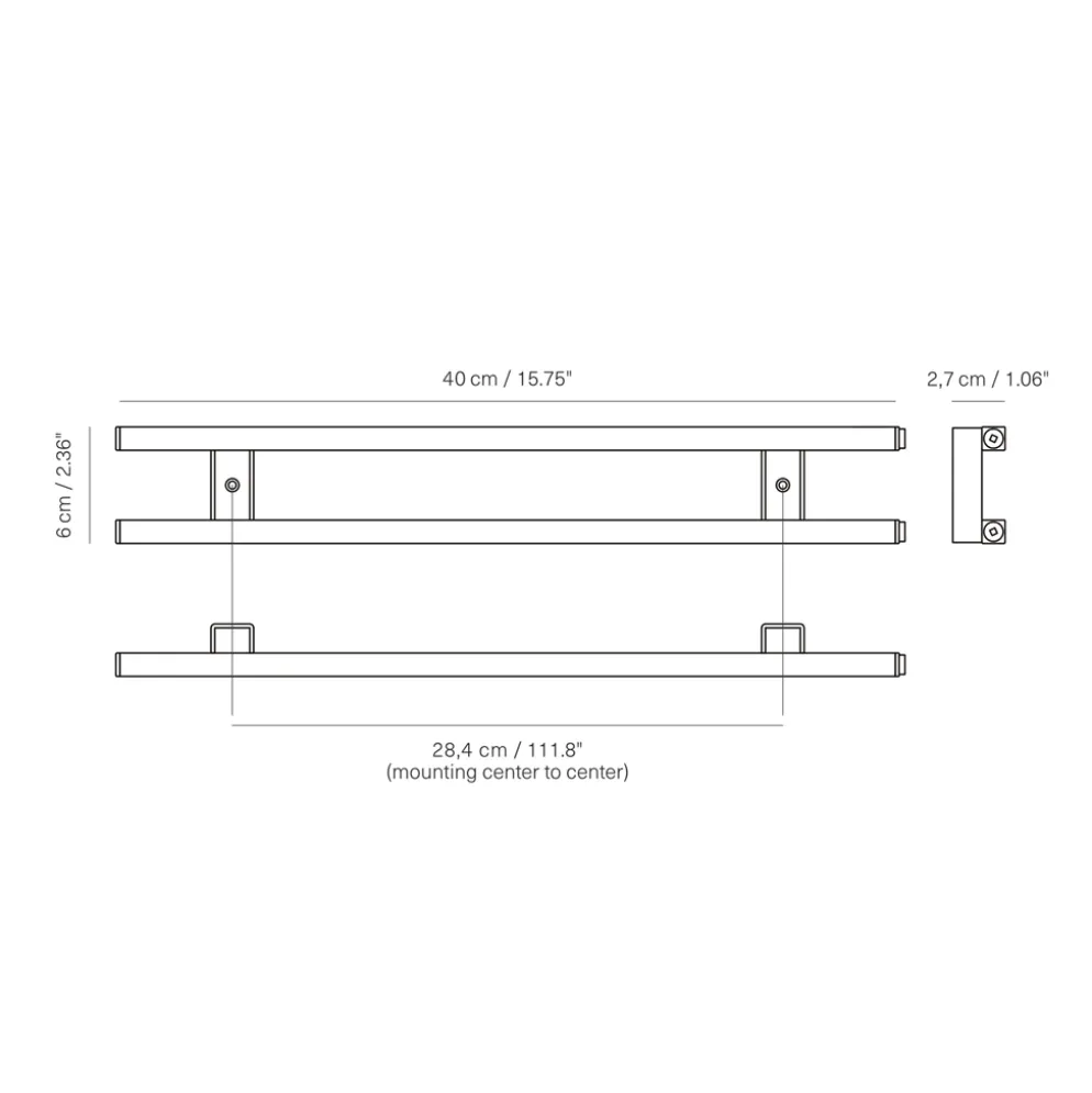 Veark Messerleiste Magnetic Rack Module RS-M40