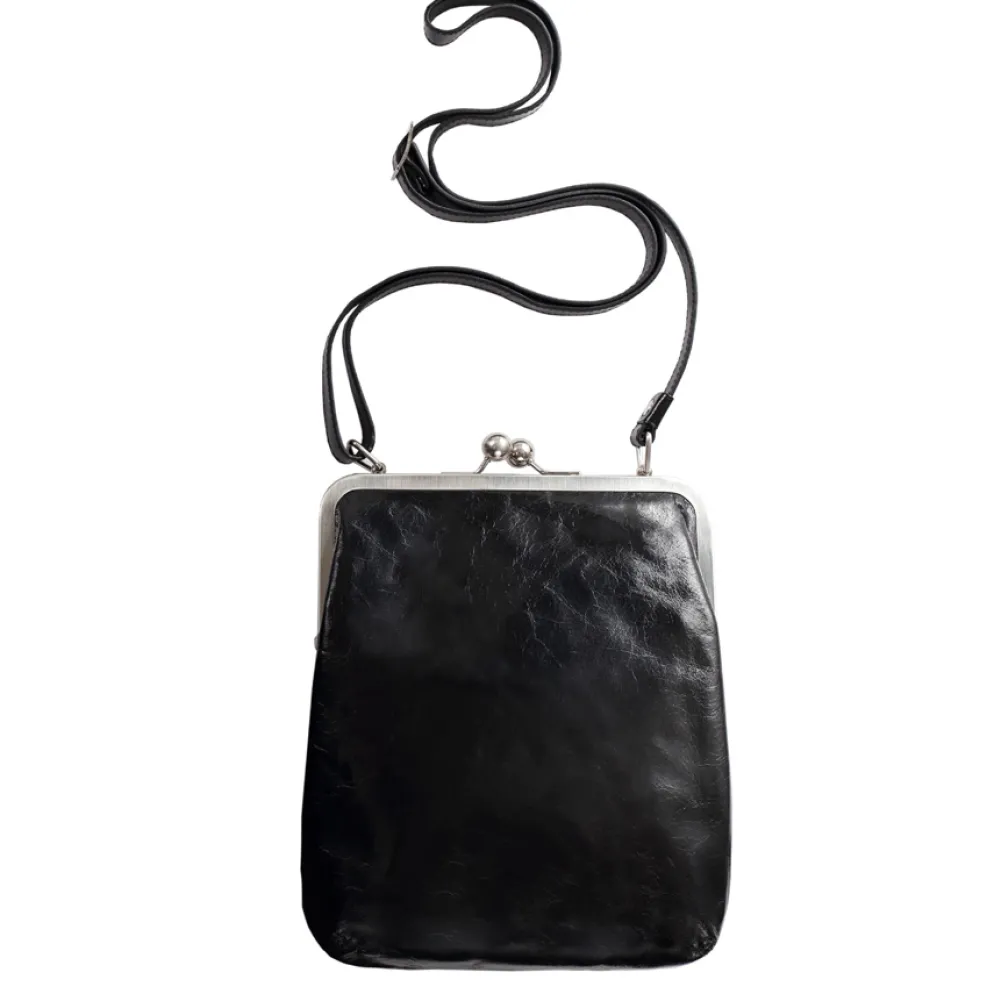 VOLKER LANG Ledertasche Lola Schwarz