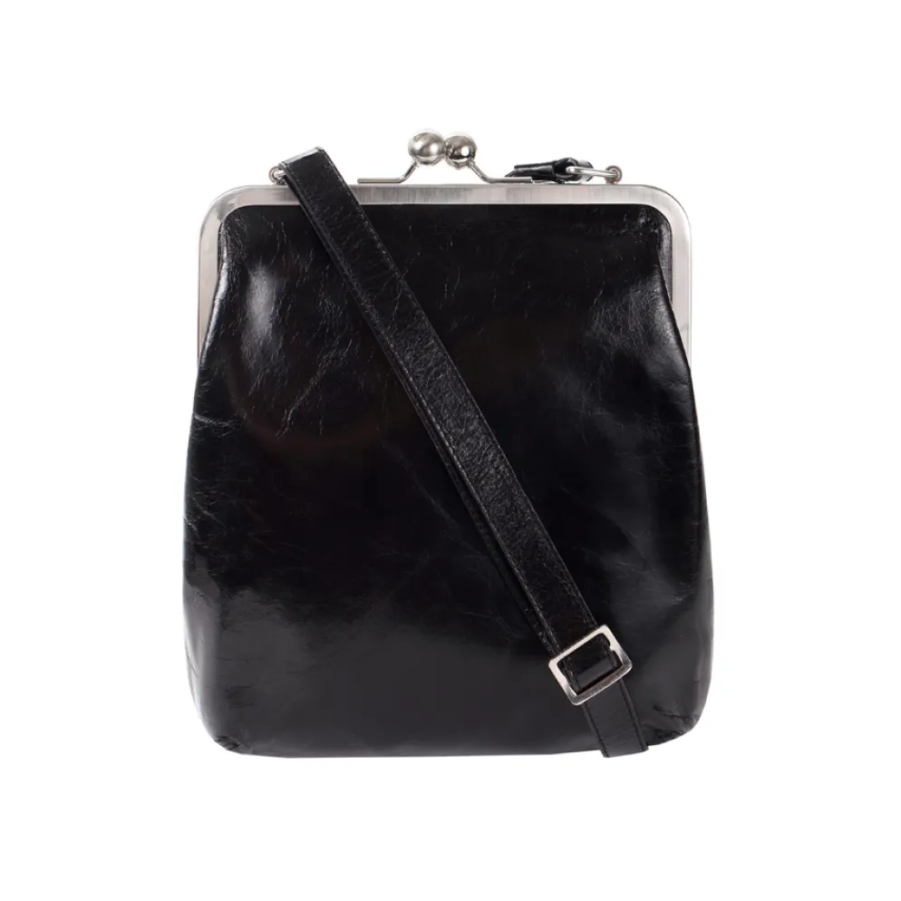 VOLKER LANG Ledertasche Lola Schwarz