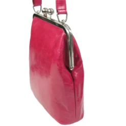 VOLKER LANG Ledertasche Lola Fuxia
