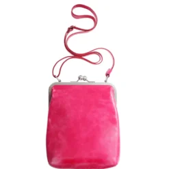 VOLKER LANG Ledertasche Lola Fuxia