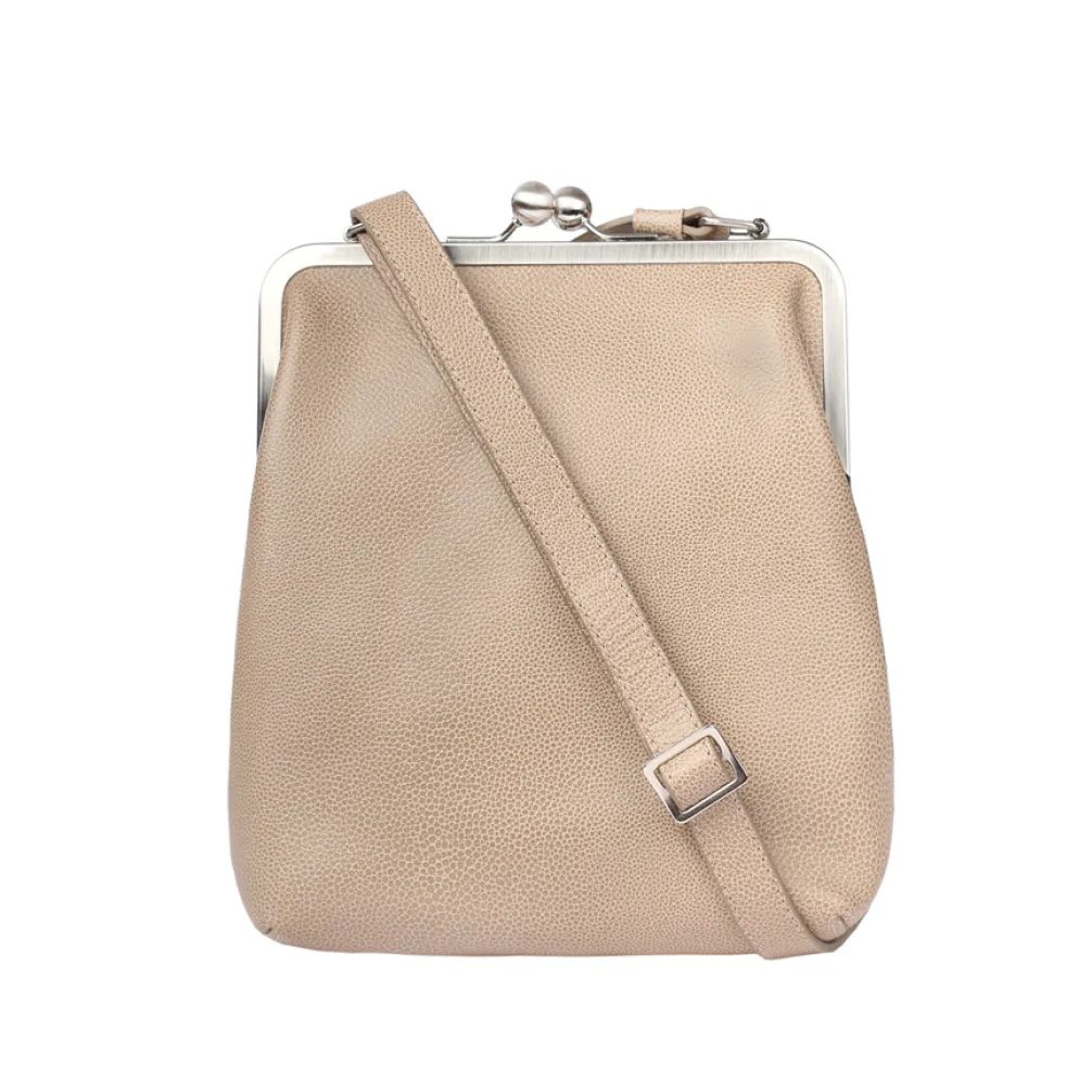 VOLKER LANG Ledertasche Lola Dune
