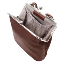 VOLKER LANG Ledertasche Lola Chestnut
