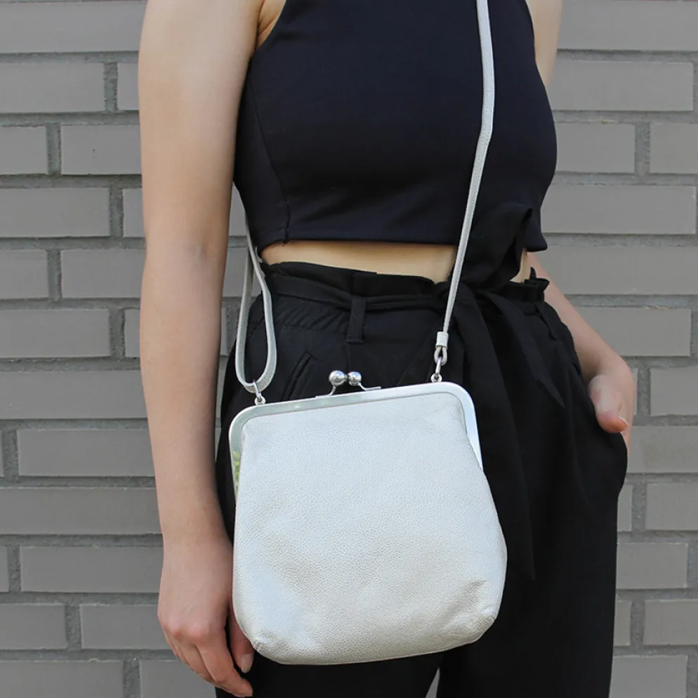 VOLKER LANG Ledertasche Lola Chestnut