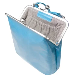 VOLKER LANG Ledertasche Lola Azurro