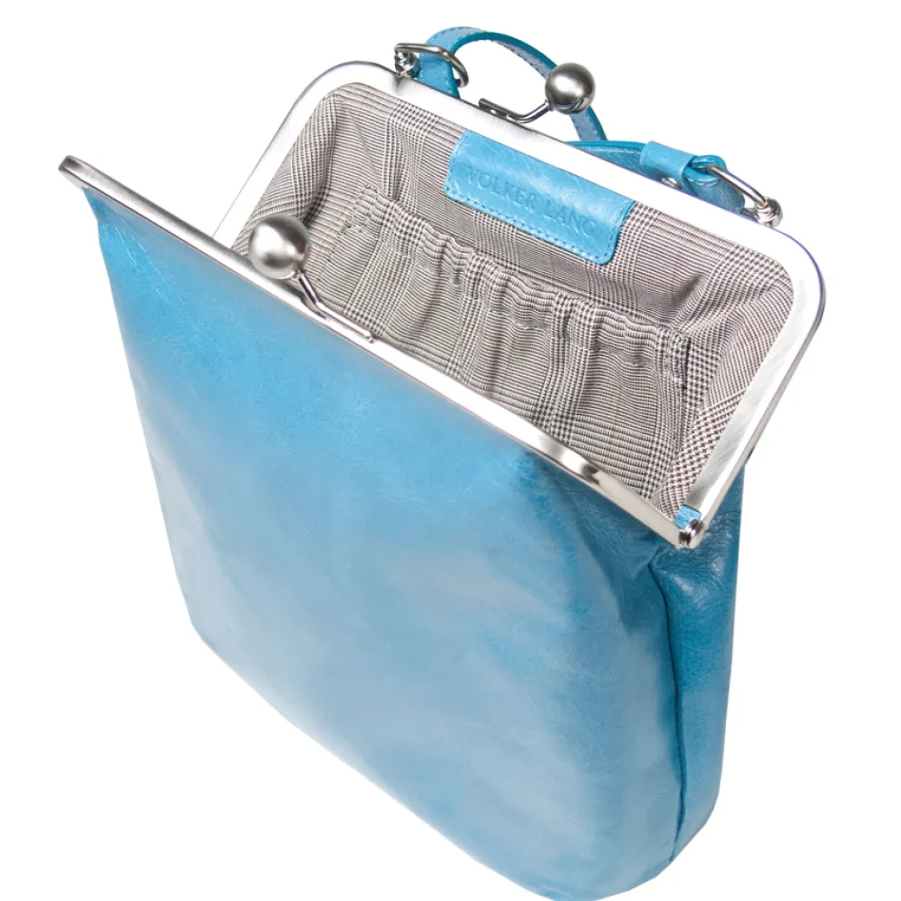 VOLKER LANG Ledertasche Lola Azurro