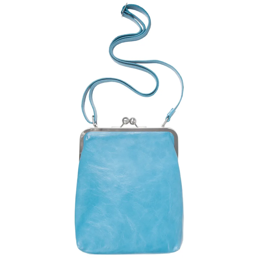 VOLKER LANG Ledertasche Lola Azurro